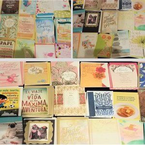30 Spanish Hallmark Asst. Greeting Cars